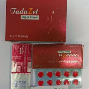 超級紅魔 TADAZET SUPER POWER 超級他達雙效錠 台灣現貨正品